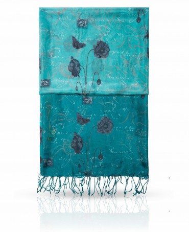 Палантин Женский S-POPPY.POSTE/GREEN